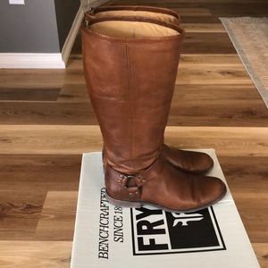 Frye Phillip Harness Tall Boot Sz 11